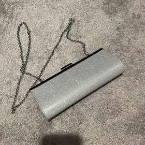 Silver Evening Bag